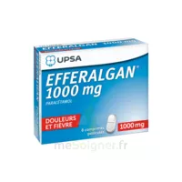 Efferalgan 1000 Mg Comprimés Pelliculés Plq/8 à SAINT-GEORGES-SUR-BAULCHE