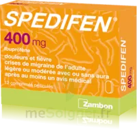Spedifen 400 Mg, Comprimé Pelliculé Plq/12 à SAINT-GEORGES-SUR-BAULCHE