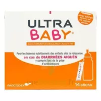 Ultra-baby Poudre Antidiarrhéique 14 Sticks/2g à SAINT-GEORGES-SUR-BAULCHE
