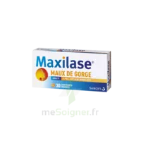 Maxilase Alpha-amylase 3000 U Ceip Comprimés Enrobés Maux De Gorge B/30 à SAINT-GEORGES-SUR-BAULCHE