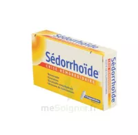 Sedorrhoide Crise Hemorroidaire Suppositoires Plq/8 à SAINT-GEORGES-SUR-BAULCHE
