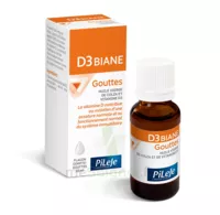 Pileje D3 Biane Gouttes - Vitamine D Flacon Compte-goutte 20ml à SAINT-GEORGES-SUR-BAULCHE