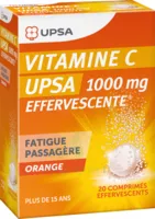 Vitamine C Upsa Effervescente 1000 Mg, Comprimé Effervescent à SAINT-GEORGES-SUR-BAULCHE