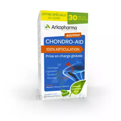 Arkopharma Chondro-aid® 100% Articulation Gélules B/120 à SAINT-GEORGES-SUR-BAULCHE