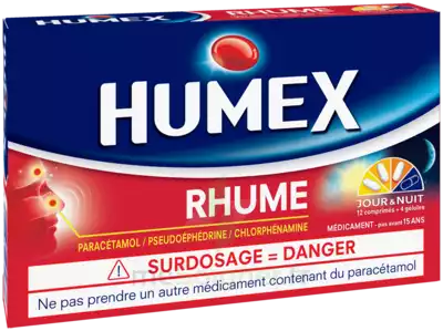 Humex Rhume Comprimés Et Gélules Plq/16 à SAINT-GEORGES-SUR-BAULCHE