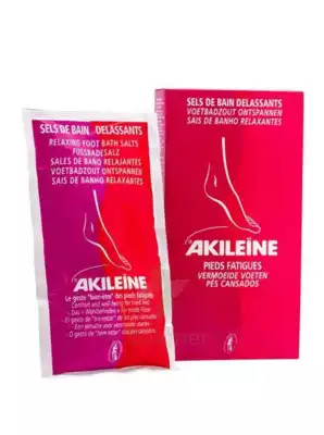 Akileine Soins Rouges Sels De Bain DÉlassant 2sach/150g à SAINT-GEORGES-SUR-BAULCHE